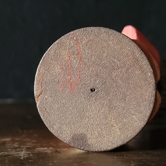 Vtg Anri Toriart Girl Holding Heart Figure Italy, Valentine Figurine - Picture 7 of 7